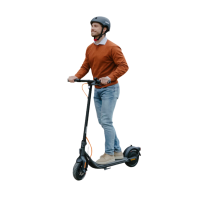 九号(Ninebot)电动滑板车便携式电动车智能减震避震防滑稳定 F2升级款