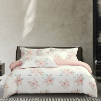 洁丽雅 婉廷四件套-繁花意境 被套200*230cm床单230*230cm枕套48*74cm*2 JLY-3404