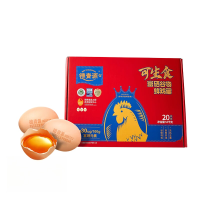 德青源(DQY ECOLOGICAL)可生食有机硒谷物蛋20枚 1kg