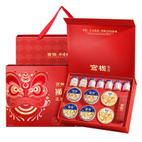 官栈 非遗醒狮·狮来运转营养花胶全家福礼盒1480g