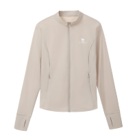 骆驼(CAMEL)女款防晒衣A25BZ01085冷茶灰 M