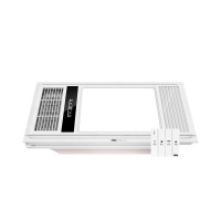 风暖浴霸灯取暖集成吊顶 [2400W]单核 风暖四合一 琴键开关