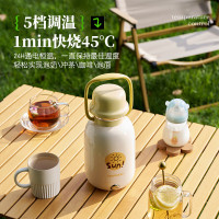 大宇(DAEWOO)大容量户外电烧水杯阳光黄D13S