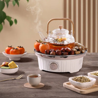 ‪大宇(DAEWOO)多功能家用围炉煮茶器大功率烧水电陶炉DYWL-90A3/伯爵白
