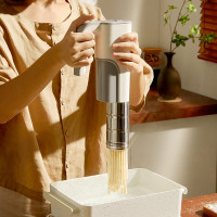 大宇DAEWOO 全自动小型电动压面机多功能面条机奶咖棕MT1