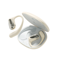 小度S108 AI智能语音助手会议记录转写 开放挂耳式蓝牙耳机白色