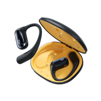 小度S108 AI智能语音助手会议记录转写 开放挂耳式蓝牙耳机黑色