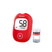 三诺 安稳+ 血糖试条套装家用医用高精准低痛血糖试纸(仪器+50支试条)