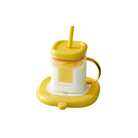 大宇(DAEWOO)暖杯垫+吸管杯(组合)香甜橙IC06+IC06-A