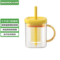 大宇(DAEWOO)加热杯垫吸管杯(单卖)香甜橙IC06-A