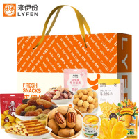 来伊份(LYFEN) 过节送礼炒货熟食小吃干果 伊人美食礼盒1108g