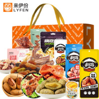 来伊份(LYFEN) 过节送礼炒货熟食小吃干果伊卓美味礼盒964g