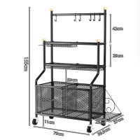 名凌器材架79*39.5*155cm
