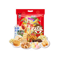 旺旺 团购商务送礼仙贝雪饼果冻小吃 零食大礼包C款1018g
