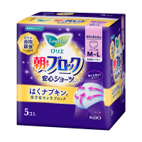 花王(MERRIES) 柔软透气进口安心裤 乐而雅安心裤5片/包 M-L