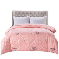 北极鹿丝雨有羊毛被L-24002 200*230cm