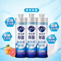 花王(MERRIES) 正品进口可选厨房用餐具 240ml洗洁精(无香味白色)*3