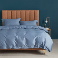 红豆家纺长绒棉件套HDJ-2261 宾利蓝