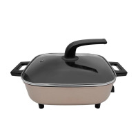 爱仕达(ASD)多功能电火锅如意不粘四方锅5L AH-F15J905