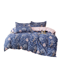 圣夫妮雅棉四件套-绣球花语SFN-034 床单*1 被套*1 枕套*2