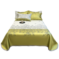 圣夫妮凉席SFN-144冰丝凉席床单款凉席三件套-绿玉薄荷230*250cm