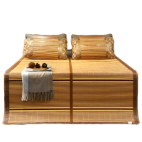 圣夫妮凉席SFN-150金玉翠花清肤竹席三件套180*200cm