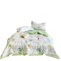 啄木鸟(PLOVER)夏凉被-泡泡纱鲜豆被-青青草原ZMN-XB016(200*230CM)