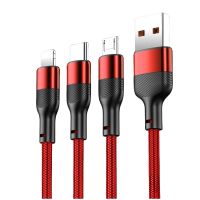 茁泥一拖三数据线S08