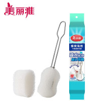 美丽雅蜂窝海绵不锈钢柄杯刷HC083066