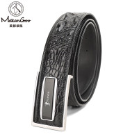 美都袋鼠(MDKANGROO)男士鳄鱼骨皮带MDE35AM320-BA-M5 110cm