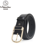 美都袋鼠(MDKANGROO)男士针扣皮带MD70003-ZA-M1黑色 115cm