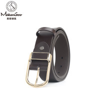 美都袋鼠(MDKANGROO)男士针扣皮带MD70003-ZZ-M1棕色 125cm