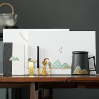 五拾缘精英文创五件套 黑