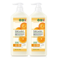 蔬果园 SukGarden蔬果园橘采星光果蔬餐具净 -1.28kg*2