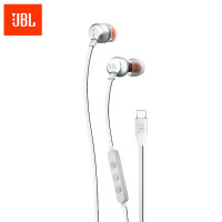 JBL TUNE310C有线耳机白色
