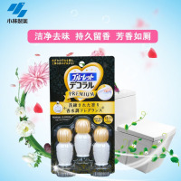 小林制药(KOBAYASHI) 马桶开花洁厕凝胶绿色森林花香3个