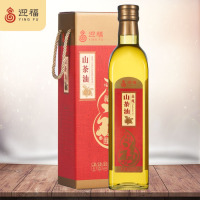 克莉娜 瓶装茶油茶籽油食用油 礼盒 迎福高纯山茶油500ML*1礼盒