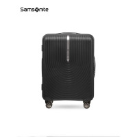 新秀丽 行李箱时尚万向轮拉杆箱旅行箱 KD8 黑色20英吋