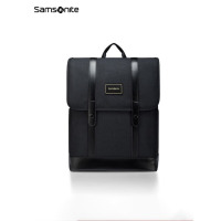 新秀丽 双肩背包商务电脑包轻便书包 6Q*09031 黑色