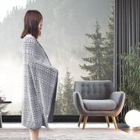 杉杉(FIRS)家纺爱意生活披肩毯毛毯QFS-20911 100*140cm