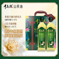 千岛源 健康自然香 精美礼盒装 纯正茶油750ml*2