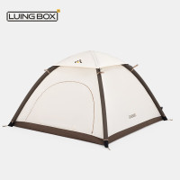 LUINGBOX露营盒子海贝140三人充气帐可可蛋奶