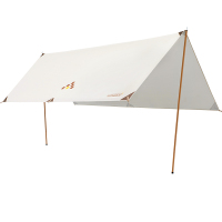 LUINGBOX露营盒子蕉阳400长方形天幕可可淡奶