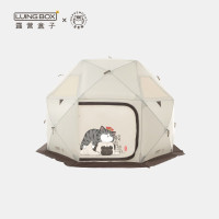 LUINGBOX露营盒子星陨200自动球帐篷联名-可可蛋奶