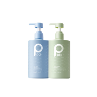 柏缇 控油洗沐套装(海盐沐浴露+北非洗发水) 除螨控油蓬松留香 475ml*2(单只装)