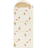 LUINGBOX露营盒子暖洋洋儿童睡袋150G奶酪黄