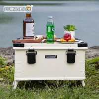 LUINGBOX露营盒子太空铝箱可可蛋奶 38L