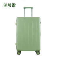 笑梦歌笔直守卫行李箱MG2027 20英寸 浅绿色