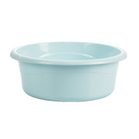 茶花(CHAHUA) 浴盆洗脚盆 33CM时尚通用盆粉色,蓝色,米色尺寸:Ø33*12.4