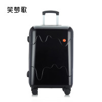 笑梦歌向溶化的雪糕许个愿行李箱MG2011 20英寸 暗夜黑
